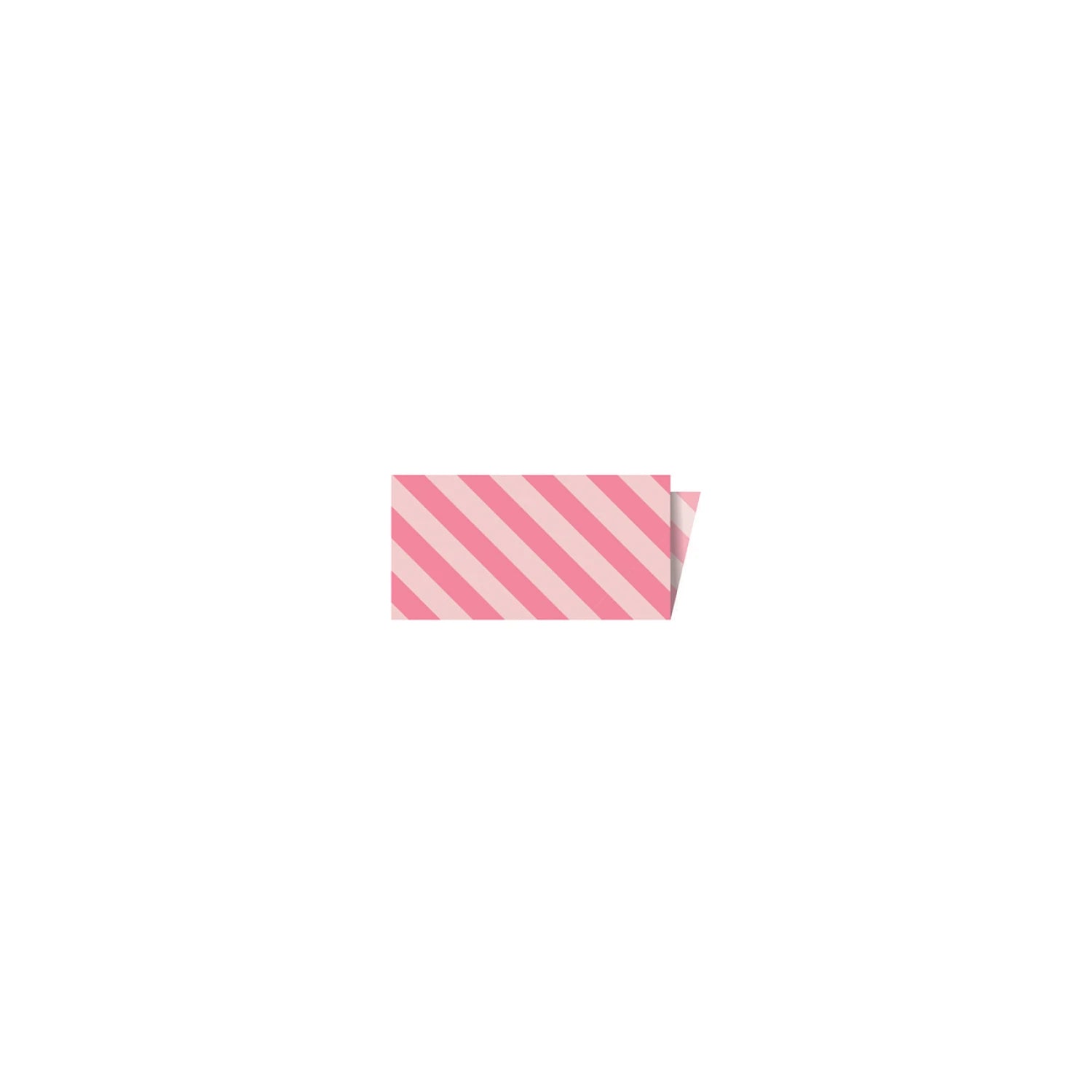 Single-Fold Quilt Binding - 1/8" Stripe - Sugar Pink