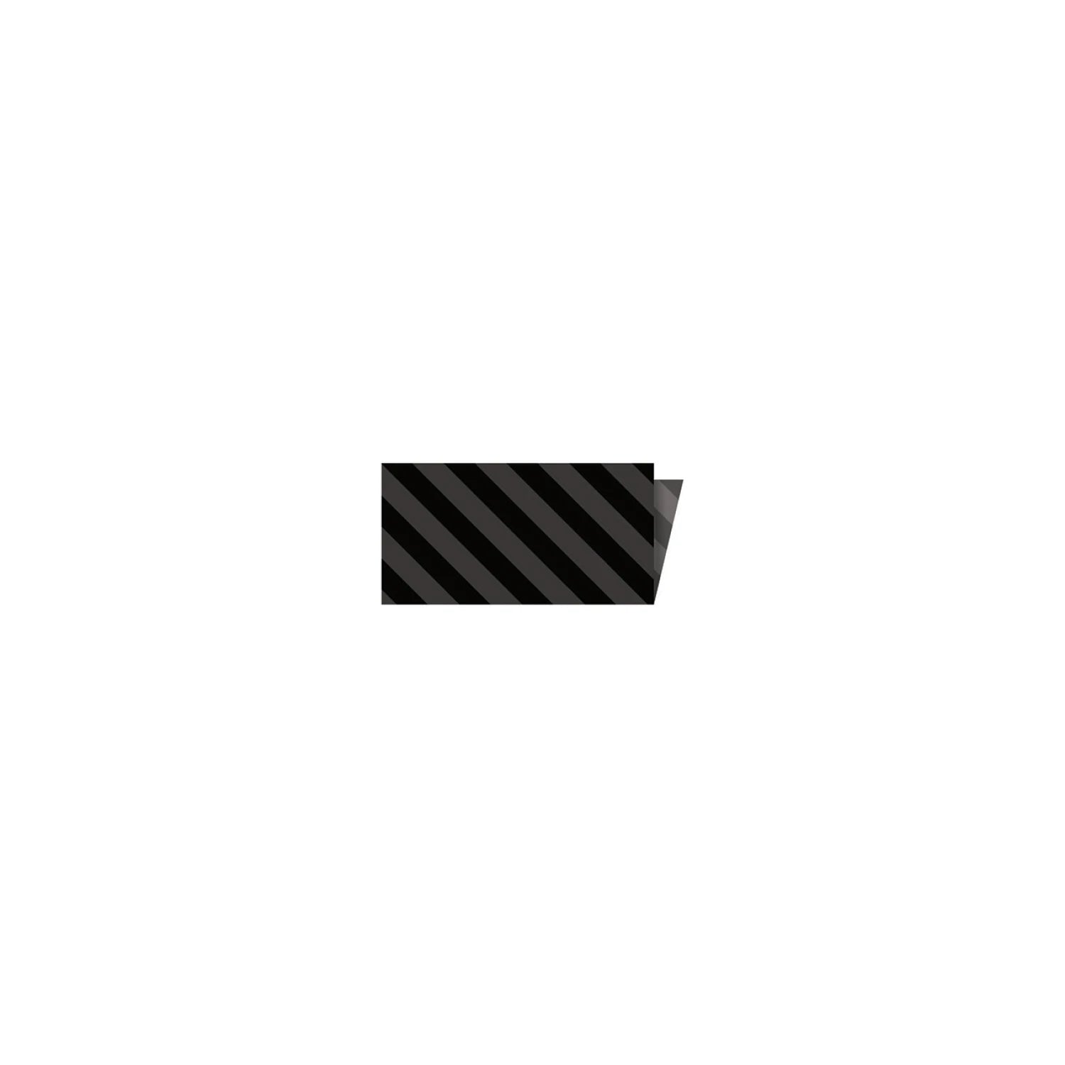 Single-Fold Quilt Binding - 1/8" Stripe - Tonal Stripe Black