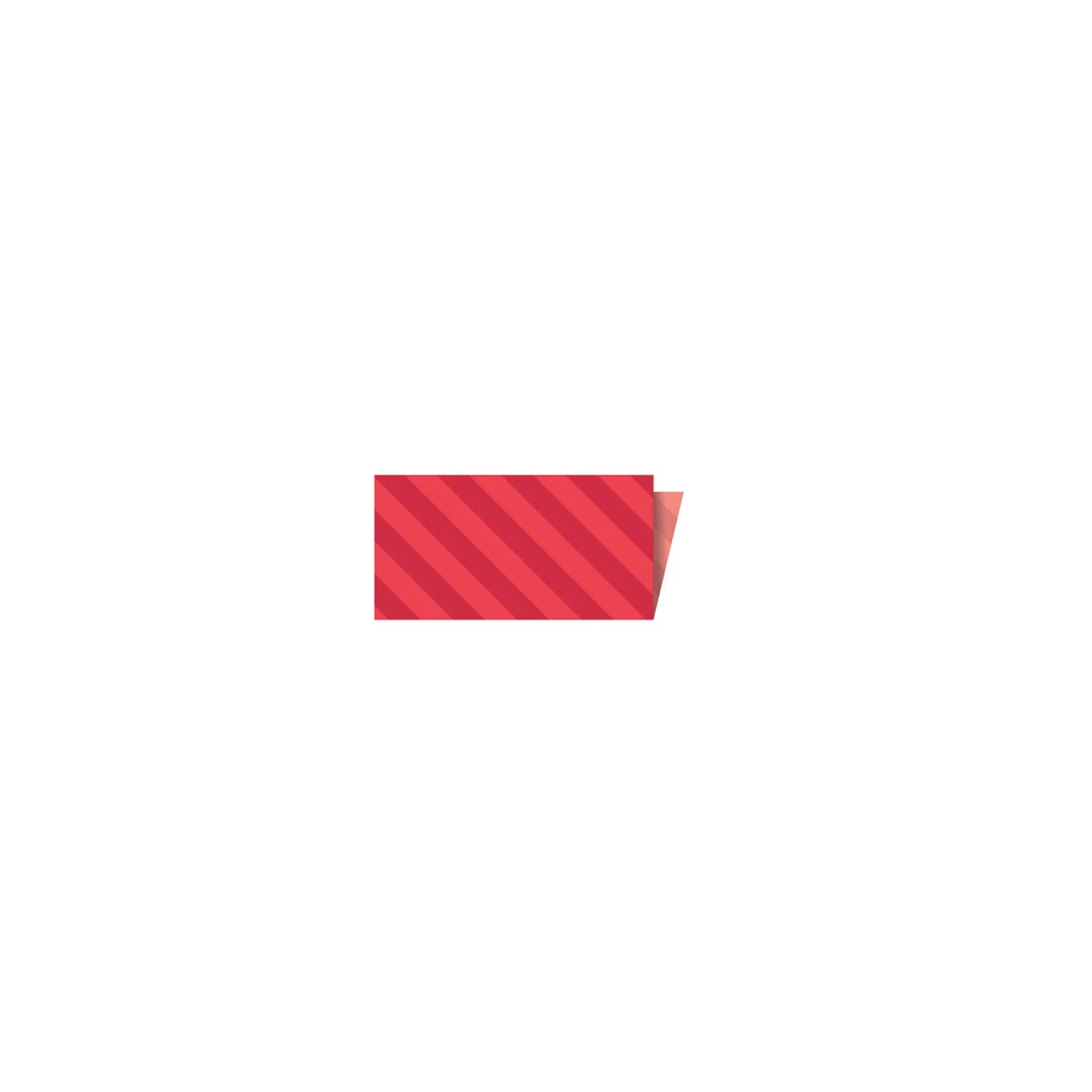 Single-Fold Quilt Binding - 1/8" Stripe - Tonal Stripe Red