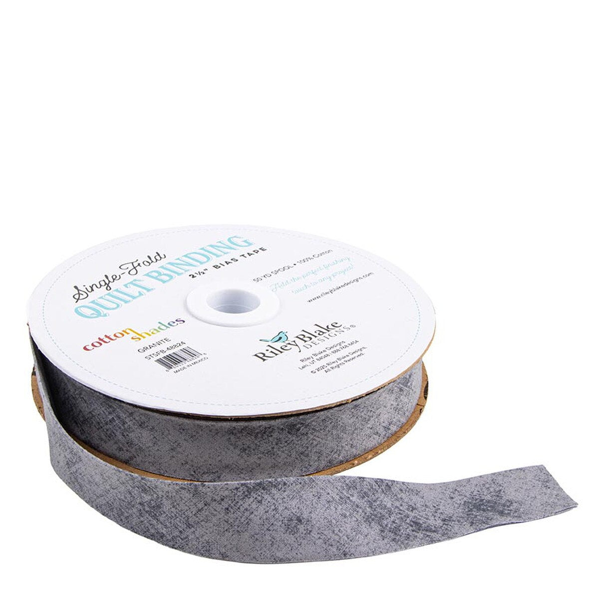 Single-Fold Quilt Binding - Shade Granite