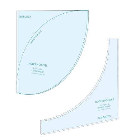 Fran Gulick Modern Curves Template Set