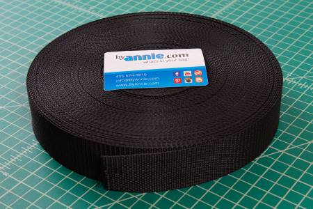 Strapping / Webbing - Polypro - 1.5 inch - Black