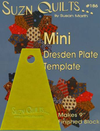 Mini Dresden Plate Template Set