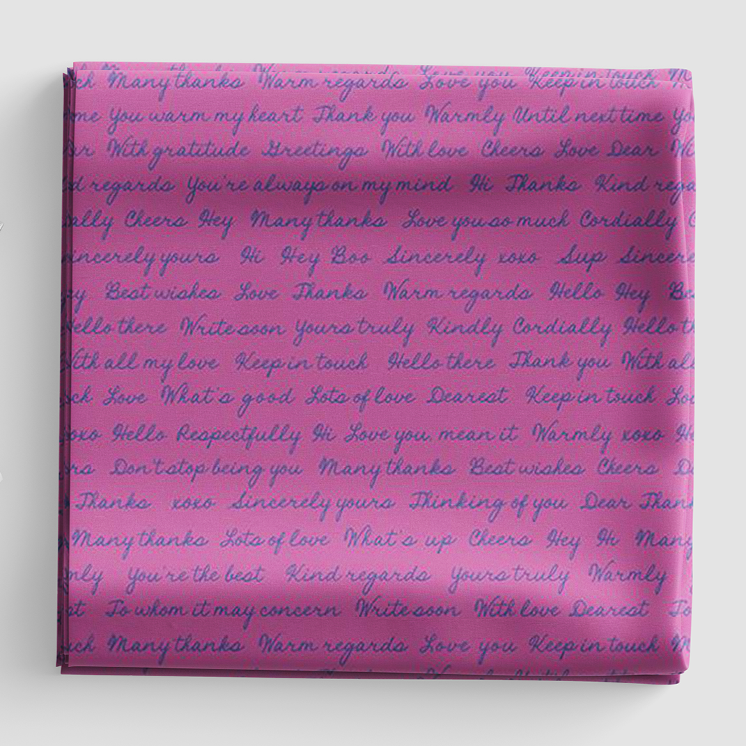 Salutations - RSS - Hello Goodbye - Heliotrope - RS1096 15