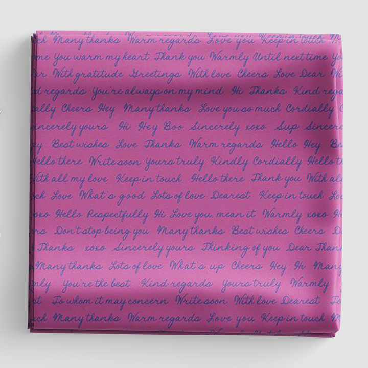 Salutations - RSS - Hello Goodbye - Heliotrope - RS1096 15