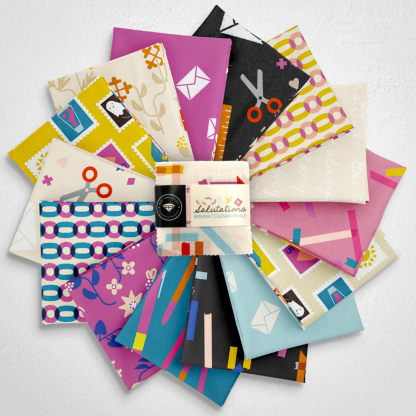 Salutations - Ruby Star - 2.5" Mini Charm