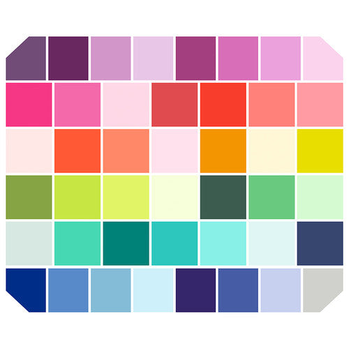 Tula Pink - Essential Solids  - 2.5" Mini Charm