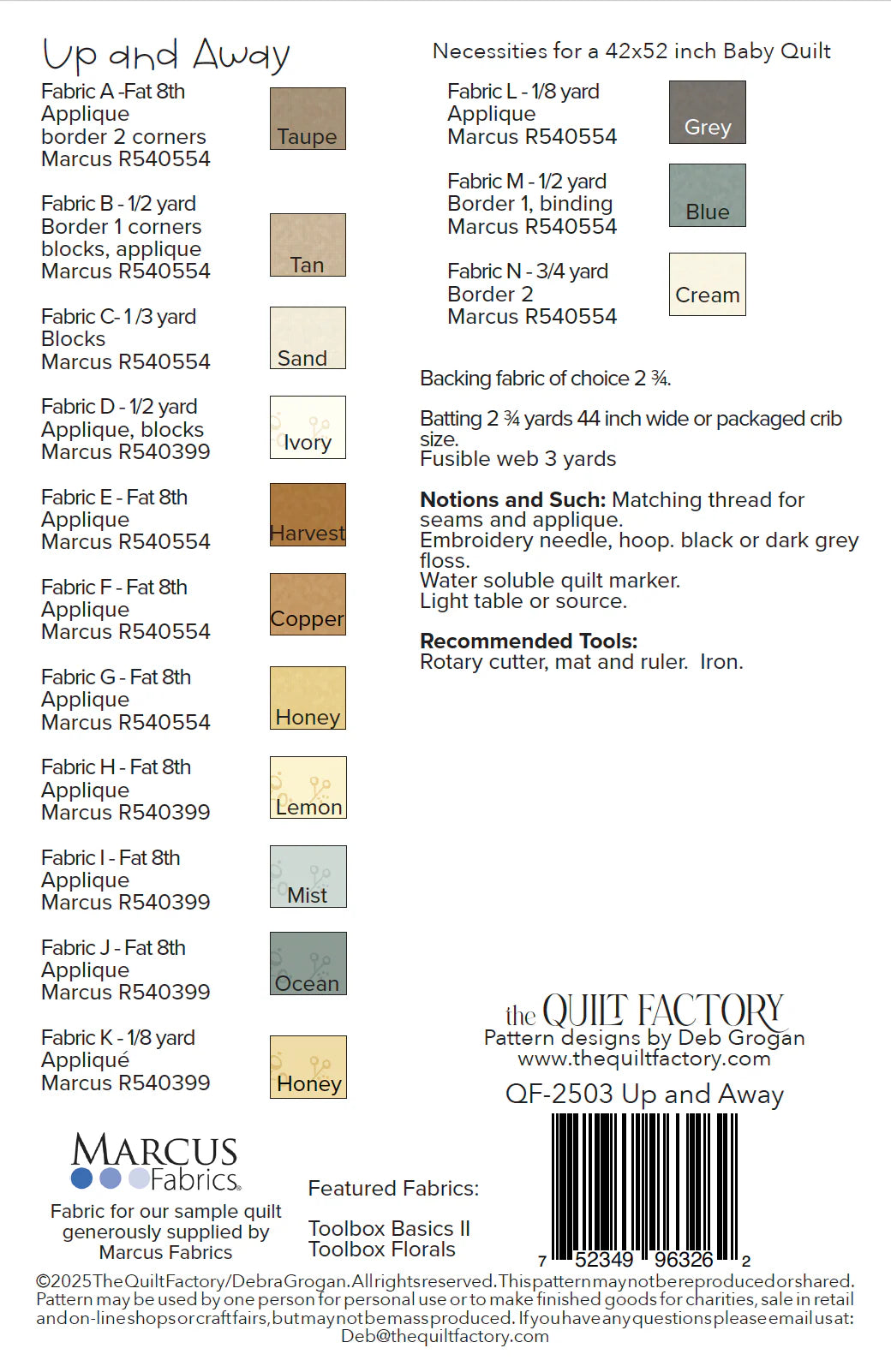 Up and Away - The Quilt Factory