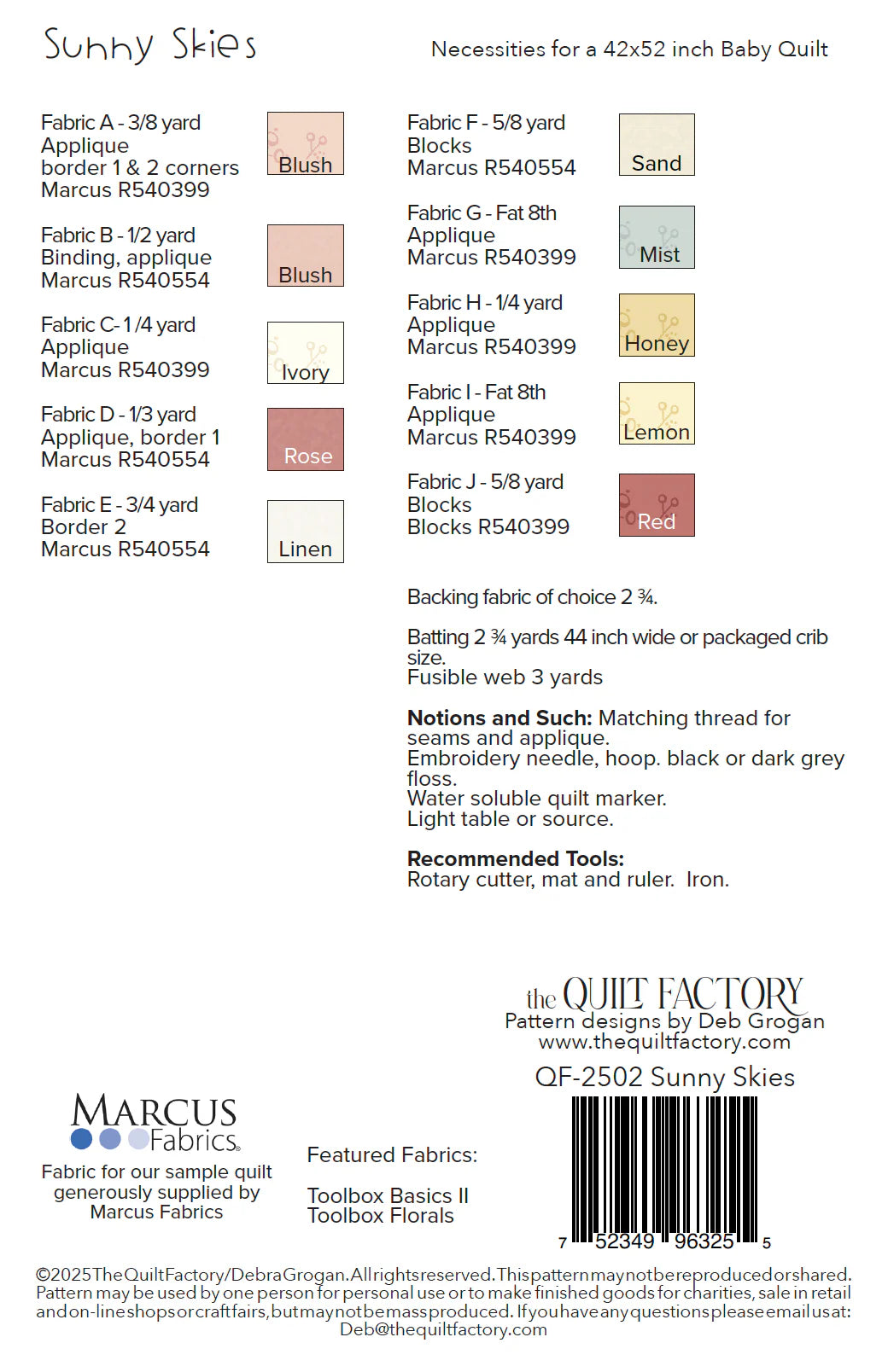 Sunny Skies - The Quilt Factory