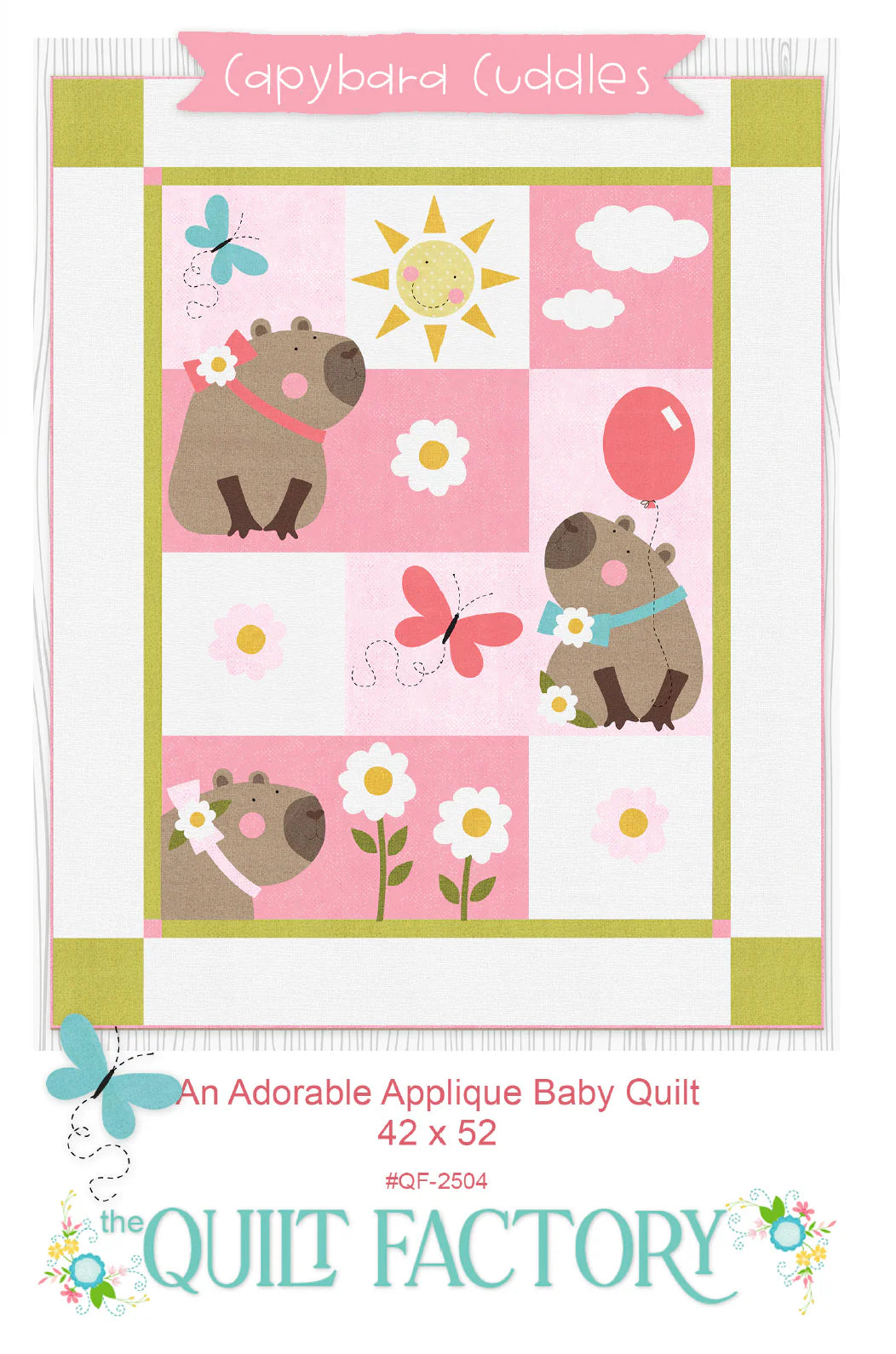 Capybara Cuddles - The Quilt Factory