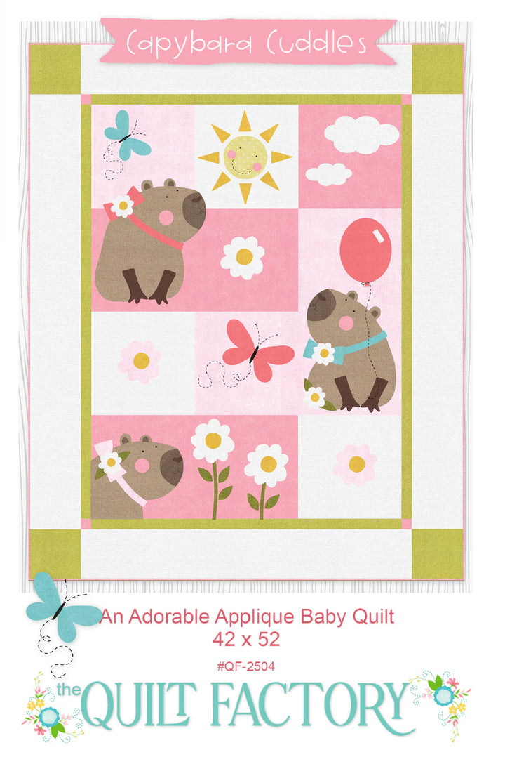 Capybara Cuddles - The Quilt Factory