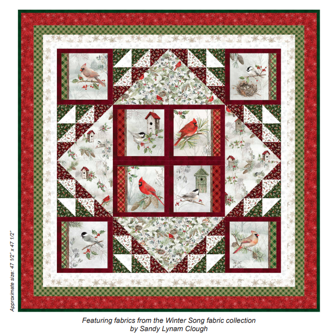 Winter Song Quilt Kit