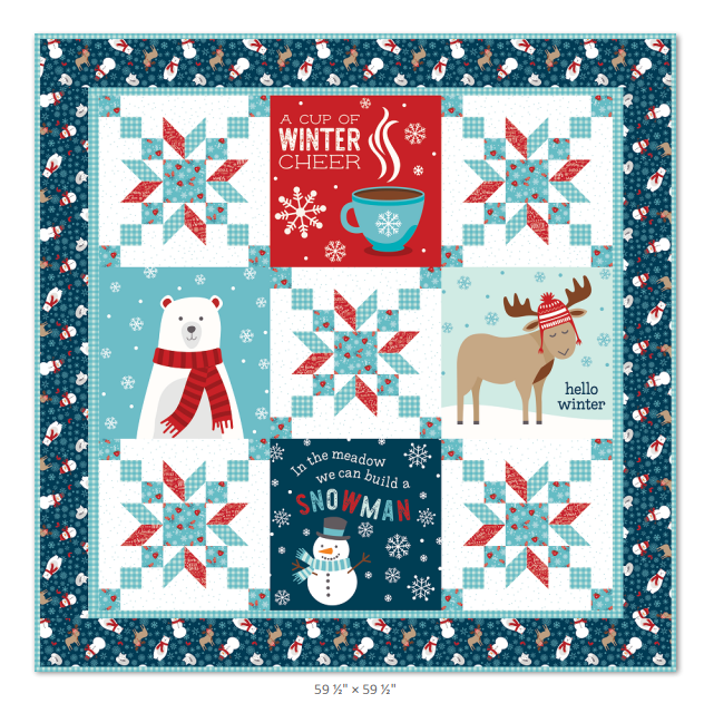 Winter Cheer  Quilt Kit