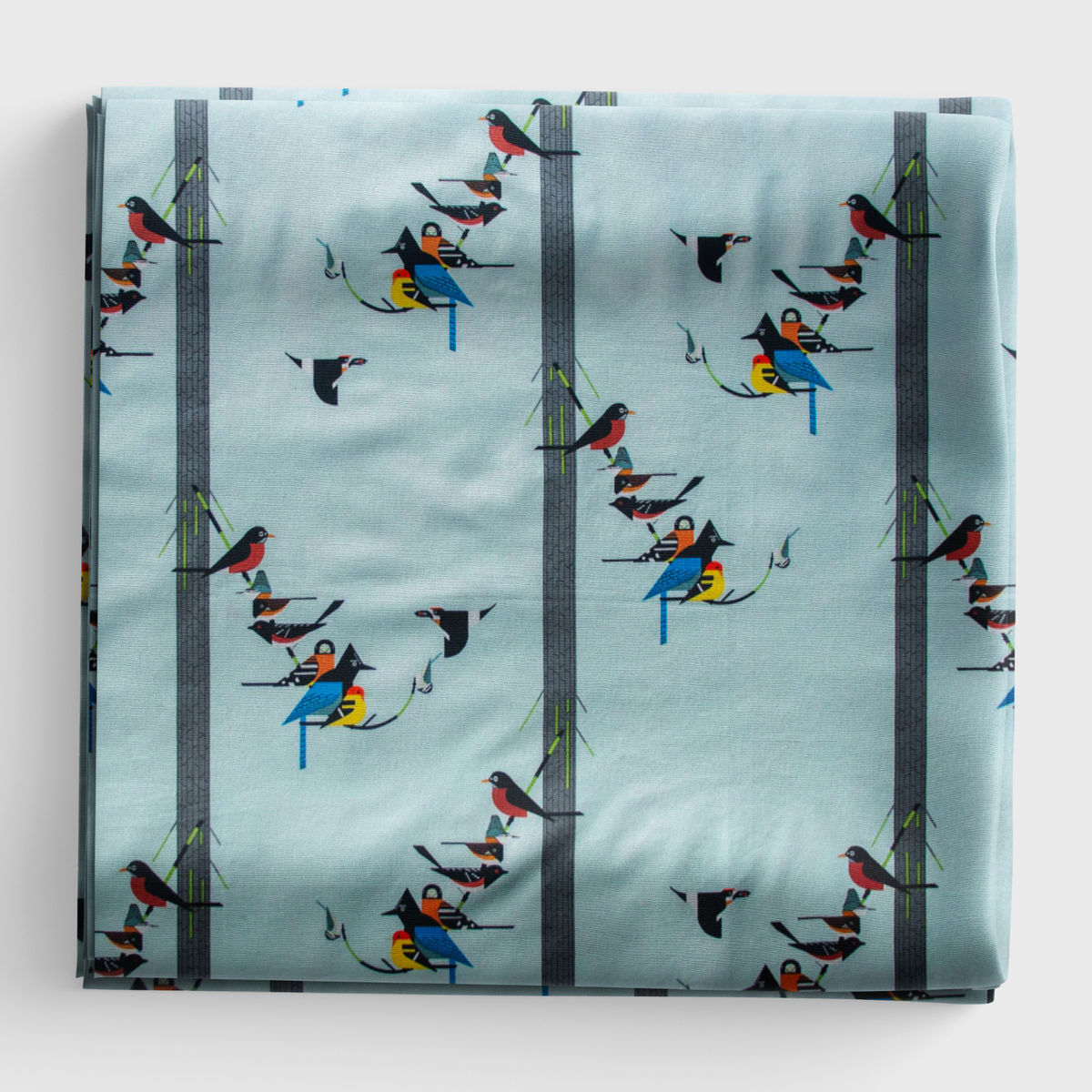 Sierra Range 2026 - Birds on Pine Poplin - CH-164