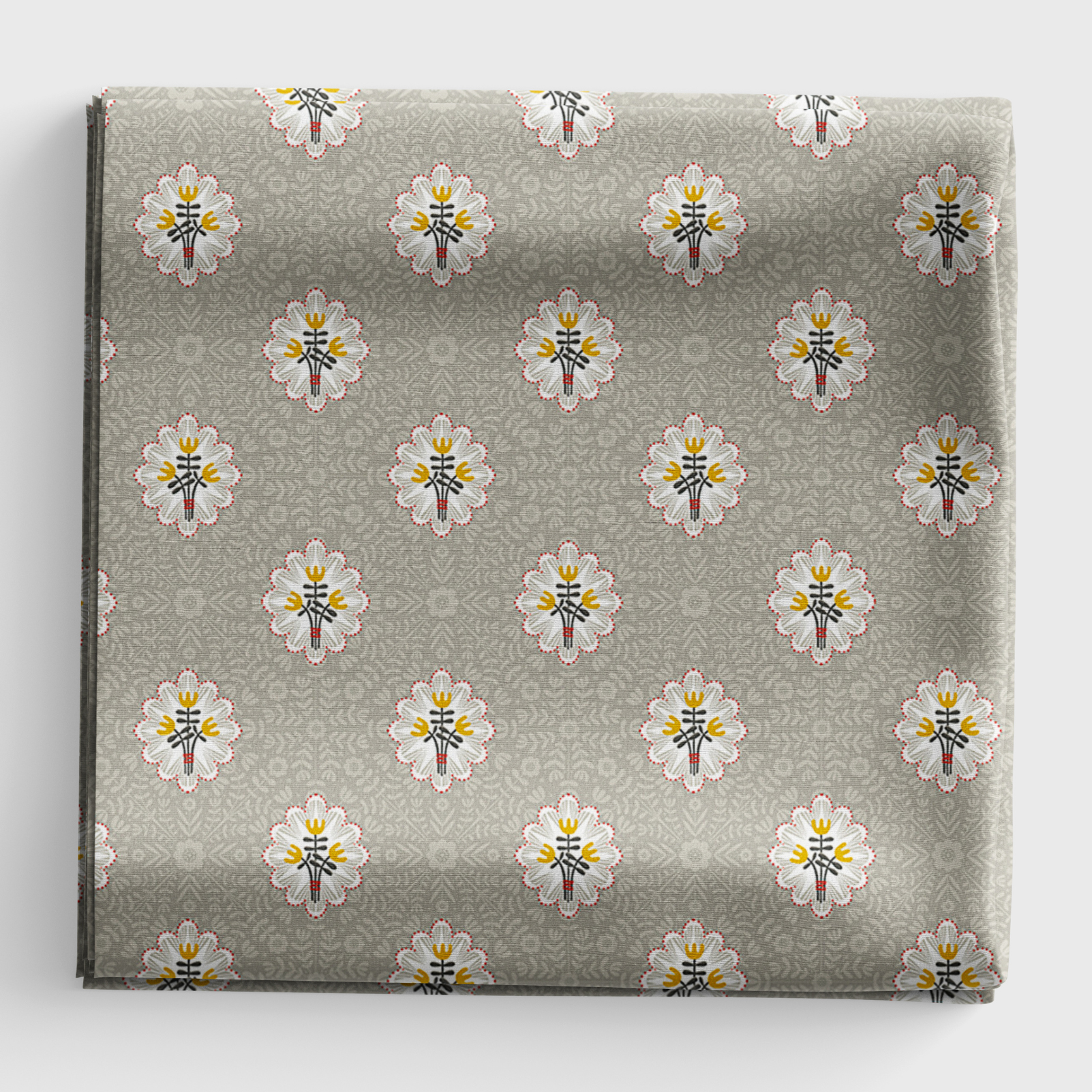Silent Night - Soft Floral - Taupe - PWCD176.XTAUPE