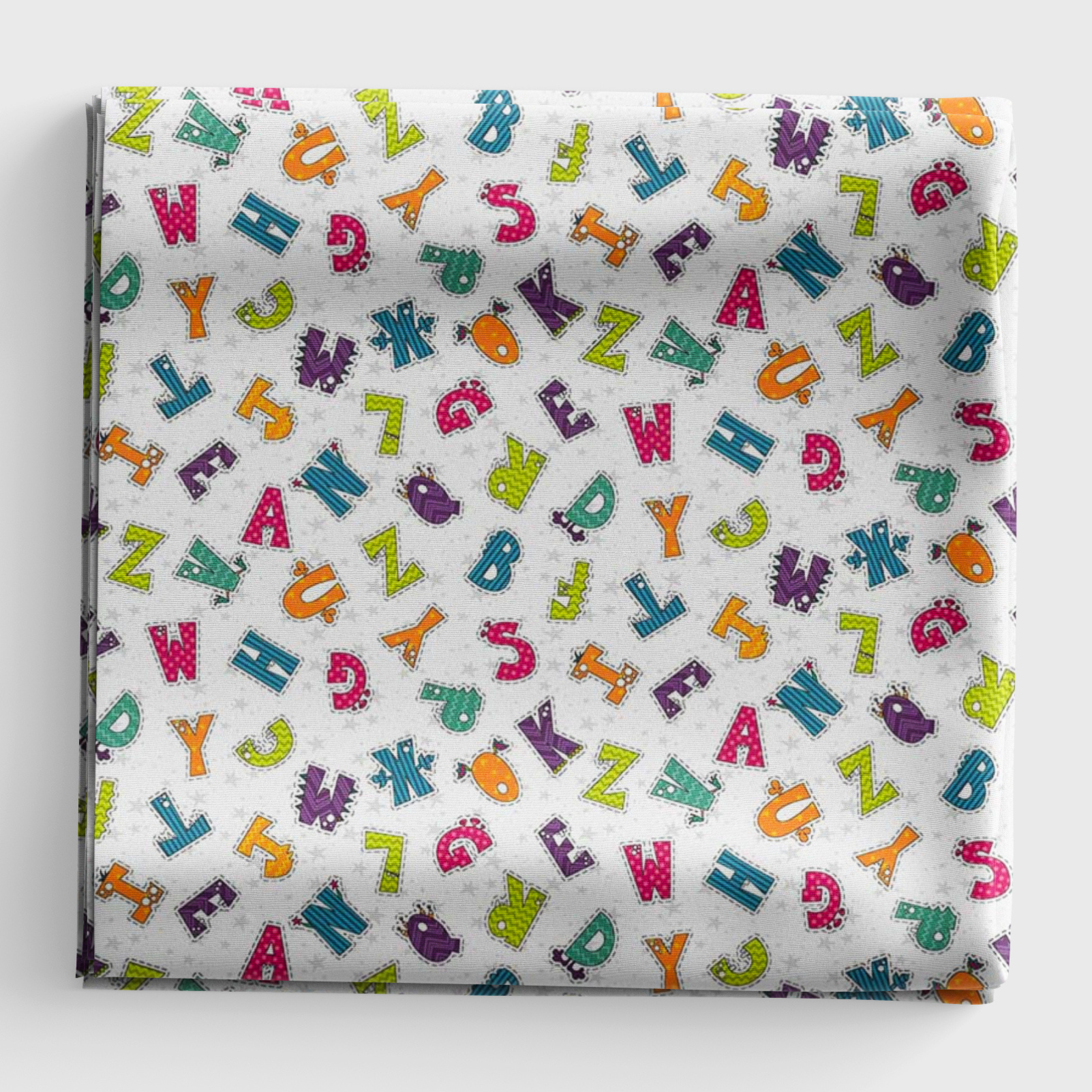 Silly Gilly Returns - Alphabet All Over - White - 2340-01