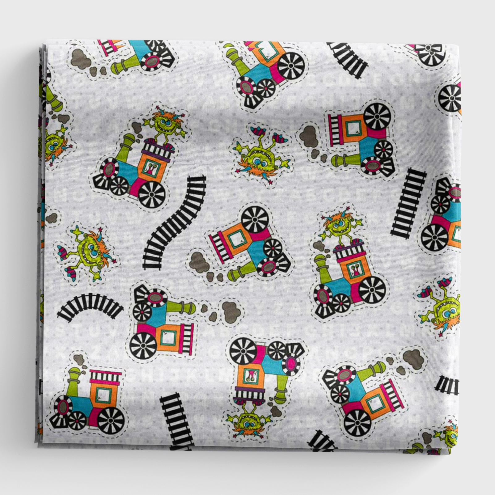 Silly Gilly Returns - Trains - White - 2345-19