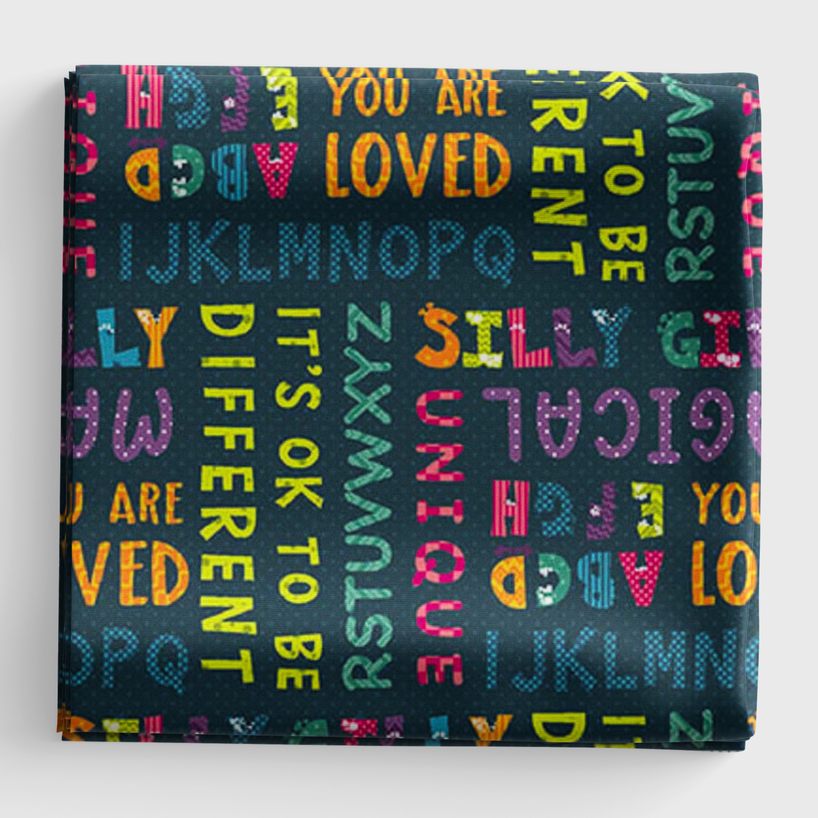Silly Gilly Returns - Word Print - Navy - 2347-77