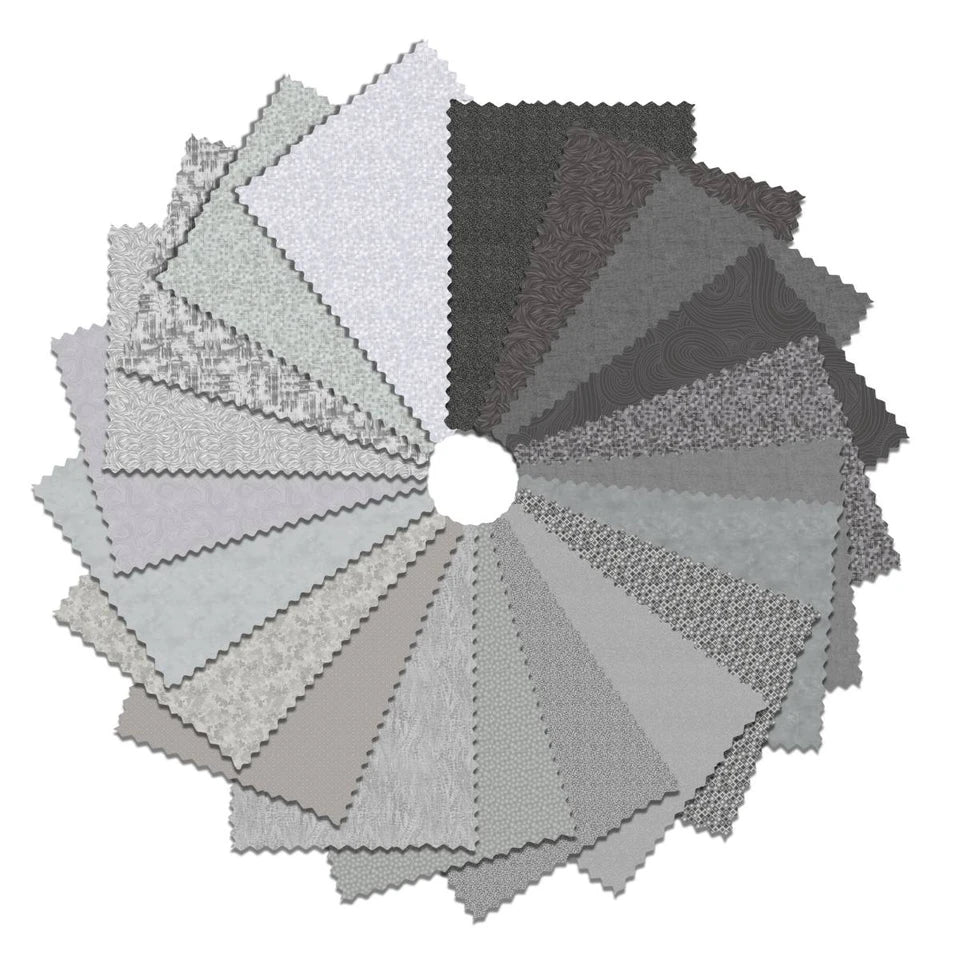 I've Got Hue, Babe - 5" Squares - Silver Spoon