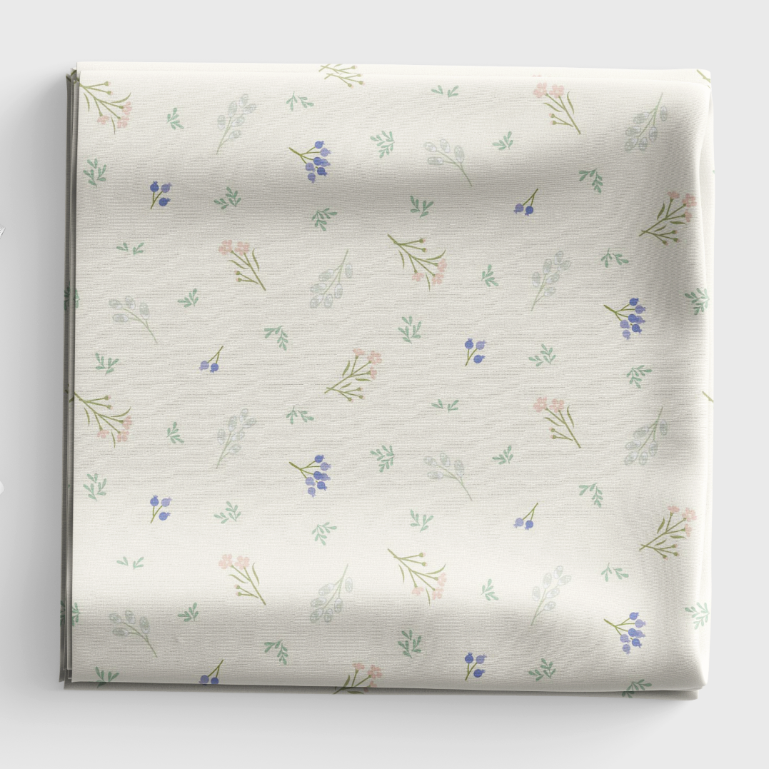 Sky Garden - Scattered Sprig - Cream - CC58.1