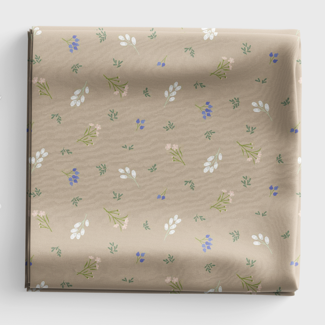 Sky Garden - Scattered Sprig - Taupe - CC58.3