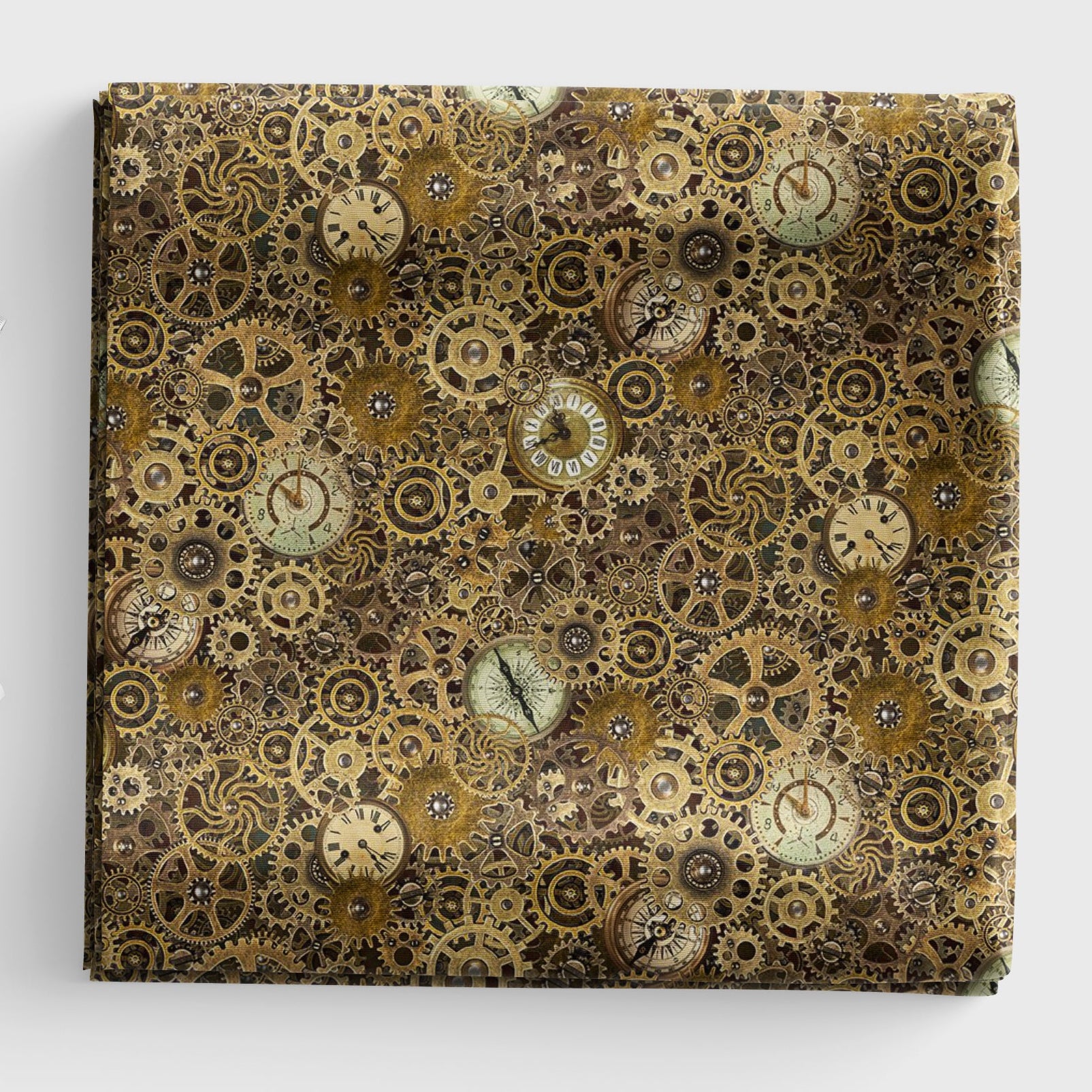 Steampunk Menagerie - Gold Gears & Clocks - 6ST-1