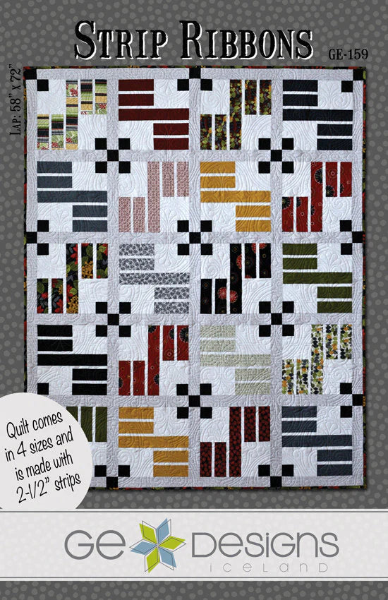 Strip Ribbons Quilt Pattern