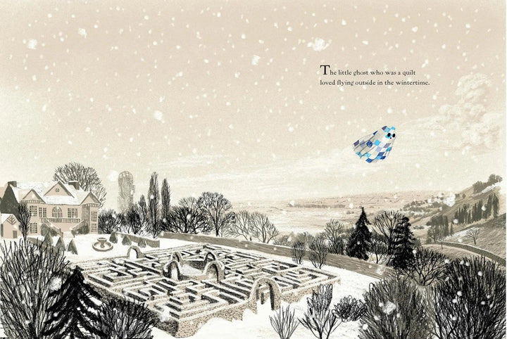 The Little Ghost Quilt's Winter Surprise