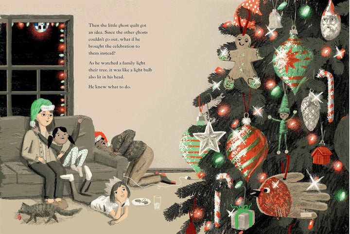 The Little Ghost Quilt's Winter Surprise