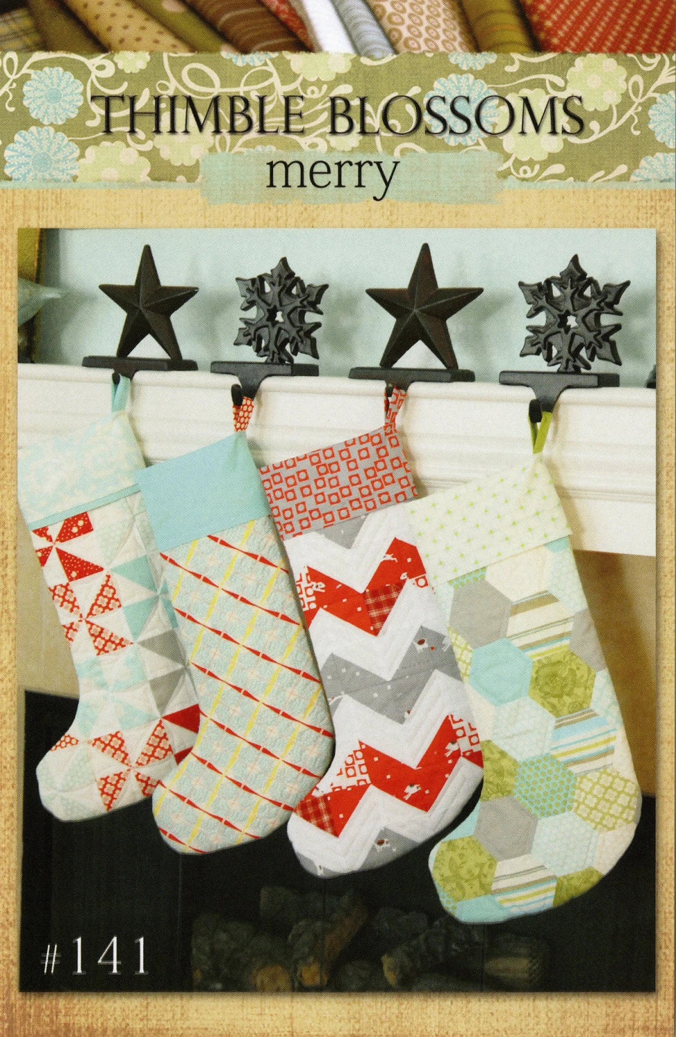 Merry Stockings Quilt Pattern - Thimble Blossoms