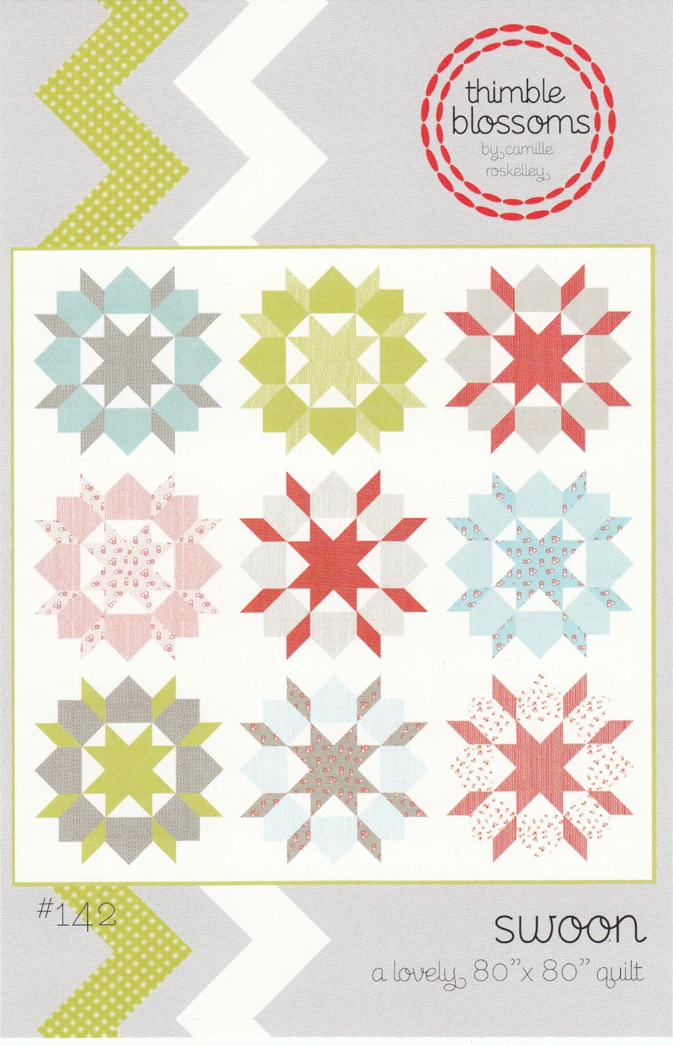Swoon Quilt Pattern - Thimble Blossoms