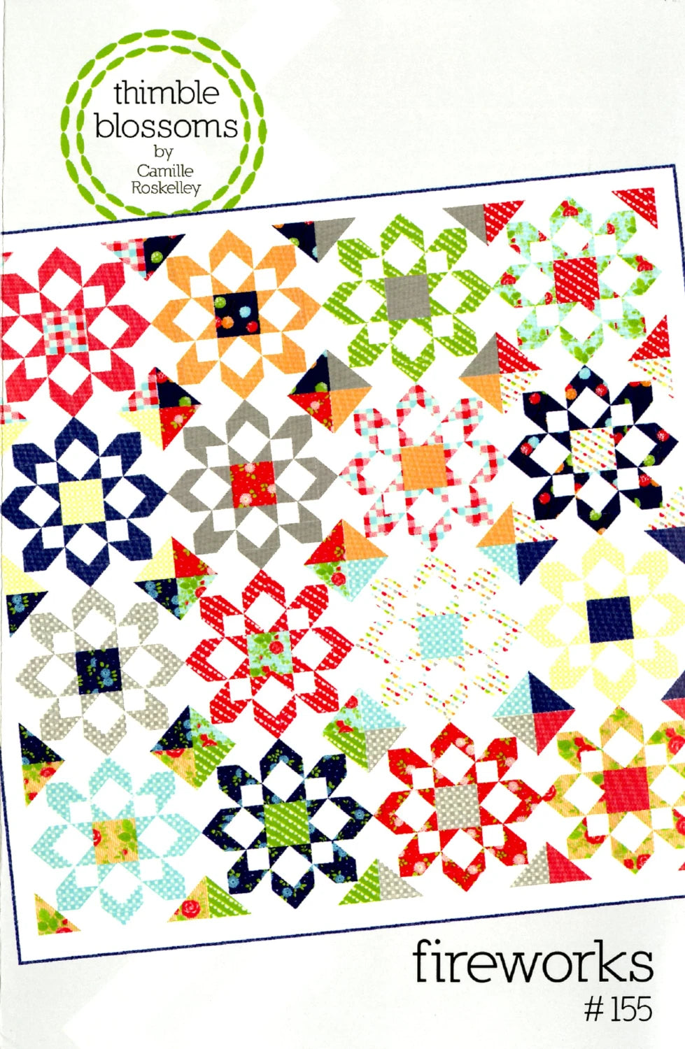 Fireworks Quilt Pattern - Thimble Blossoms