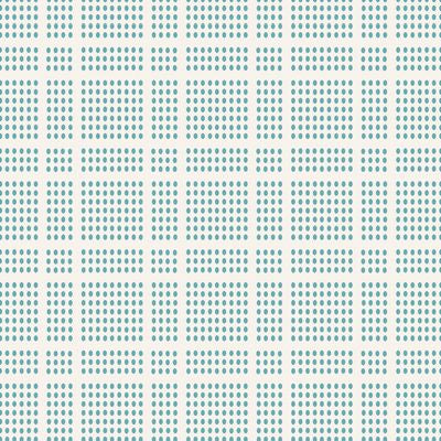 Tilda-Tea Towel Basics Biscotti Plaid Teal 130065