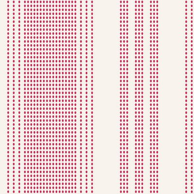 Tilda-Tea Towel Basics  Shortcake Stripes  Red 130067