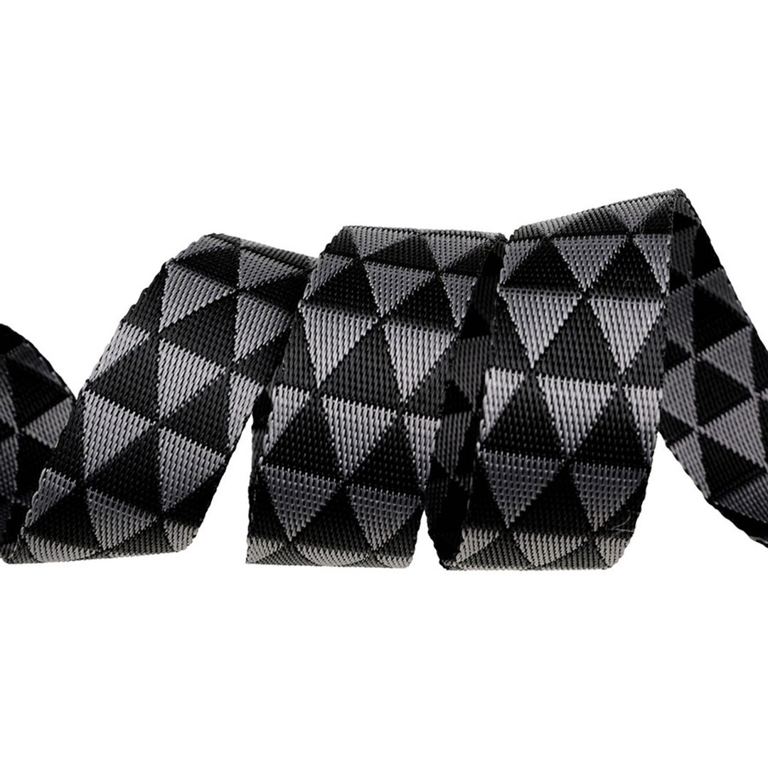 Graywork - Kinda Shady in Carbon - 1 1/2" Webbing