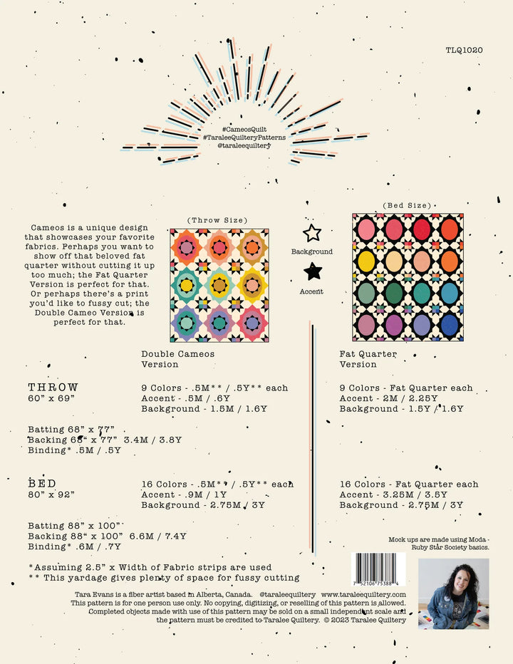 Cameos Quilt Pattern