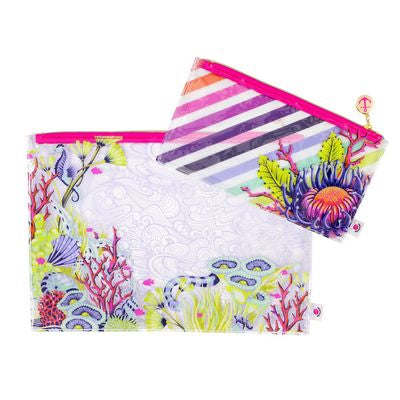 Tula Pink - Floral Reef - Pencil Pouch