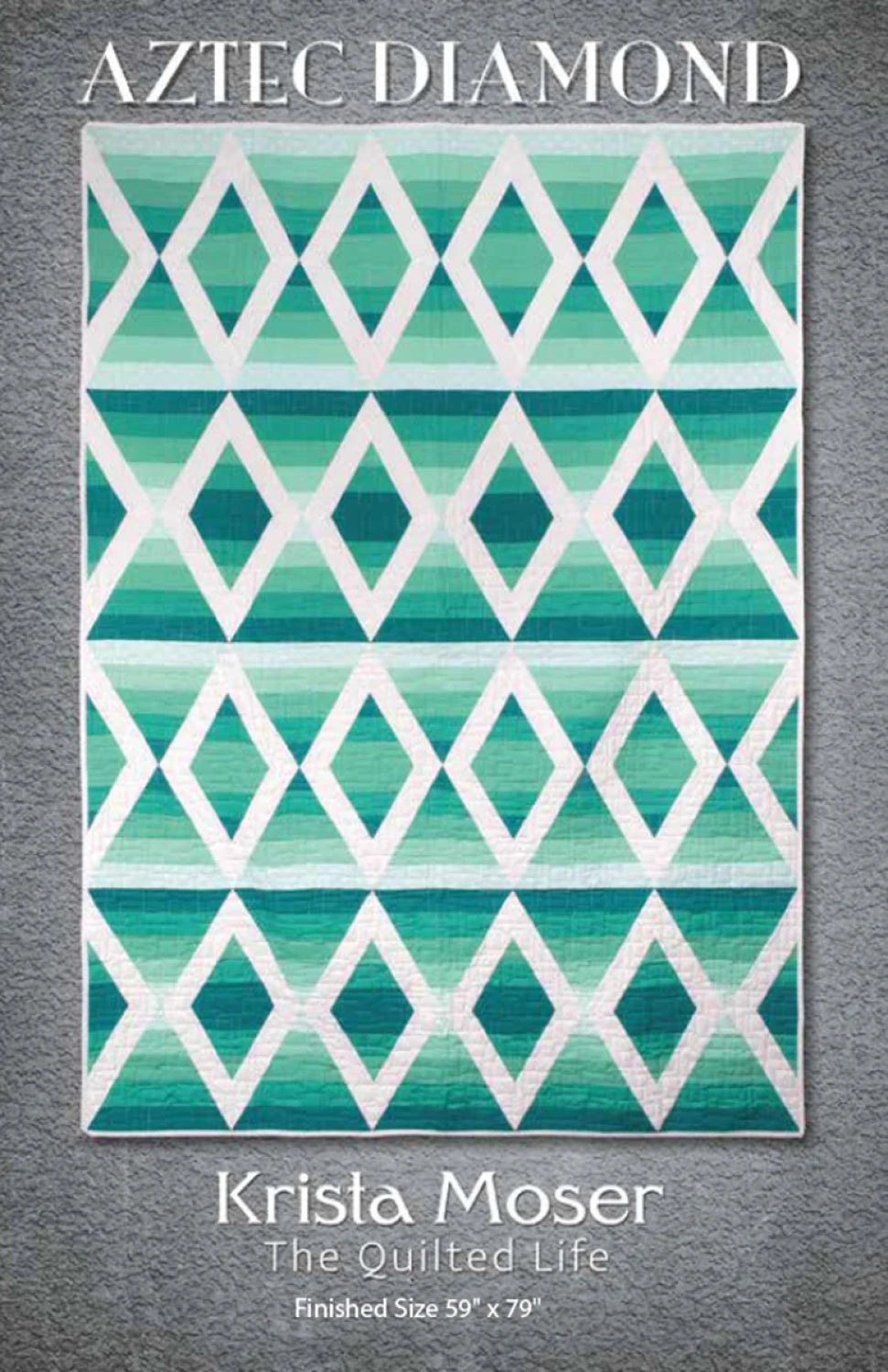 Aztec Diamond Quilt Pattern - Krista Moser