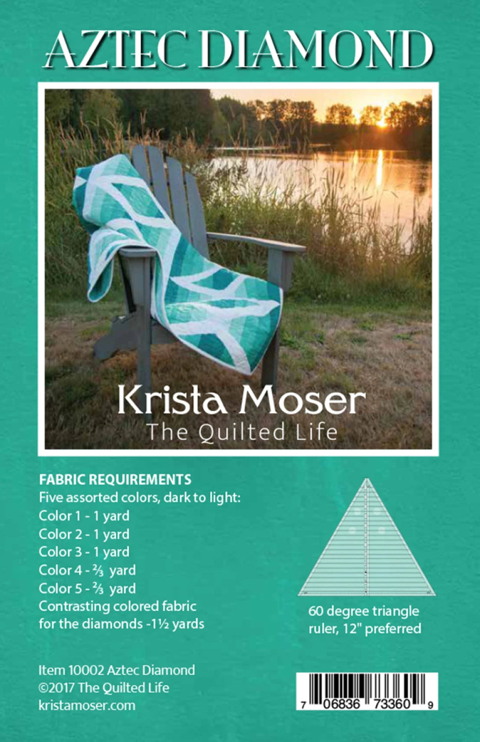 Aztec Diamond Quilt Pattern - Krista Moser