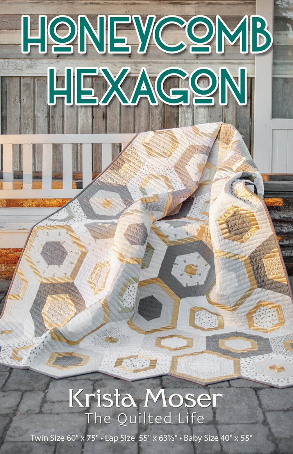 Honeycomb Hexagon Quilt Pattern - Krista Moser