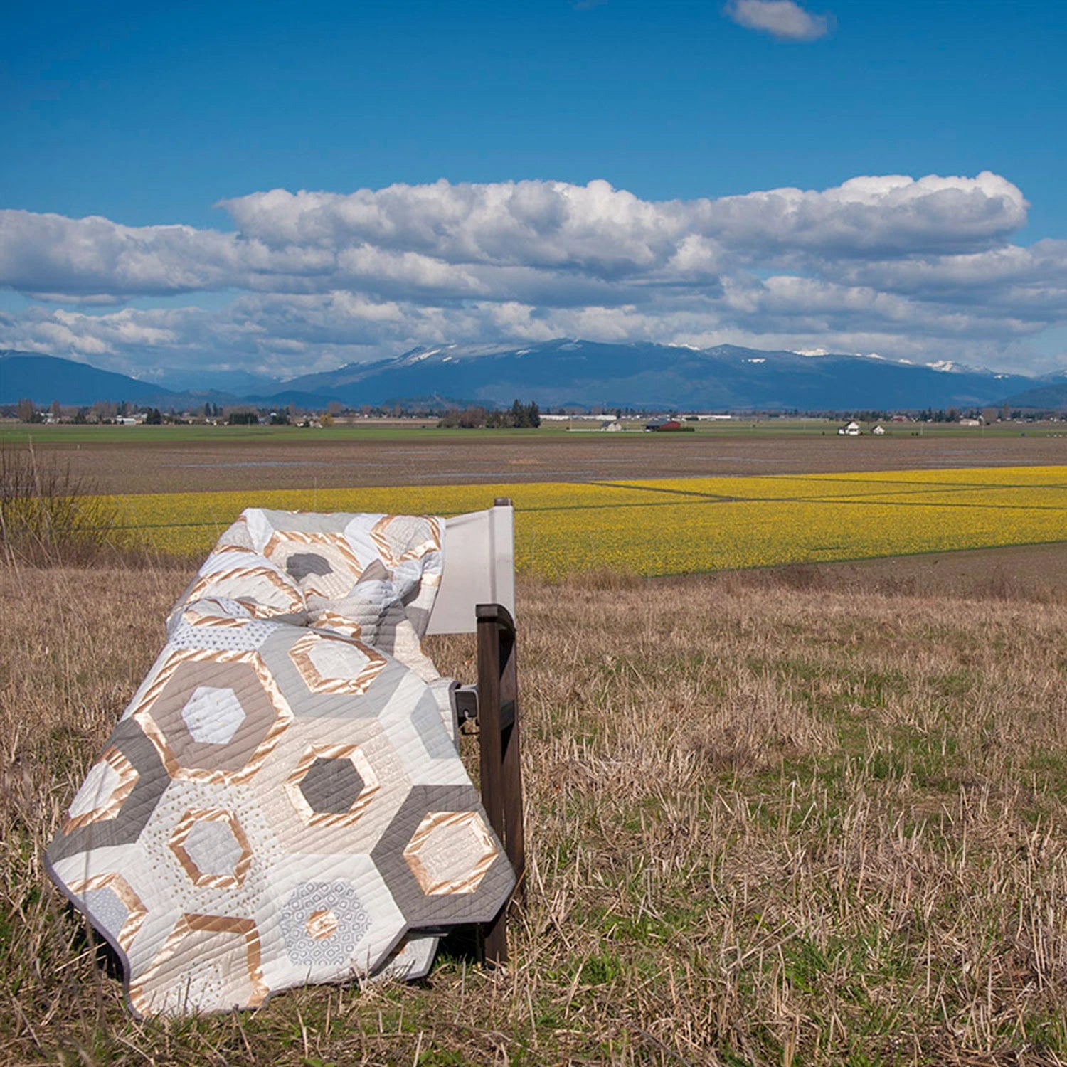 Honeycomb Hexagon Quilt Pattern - Krista Moser