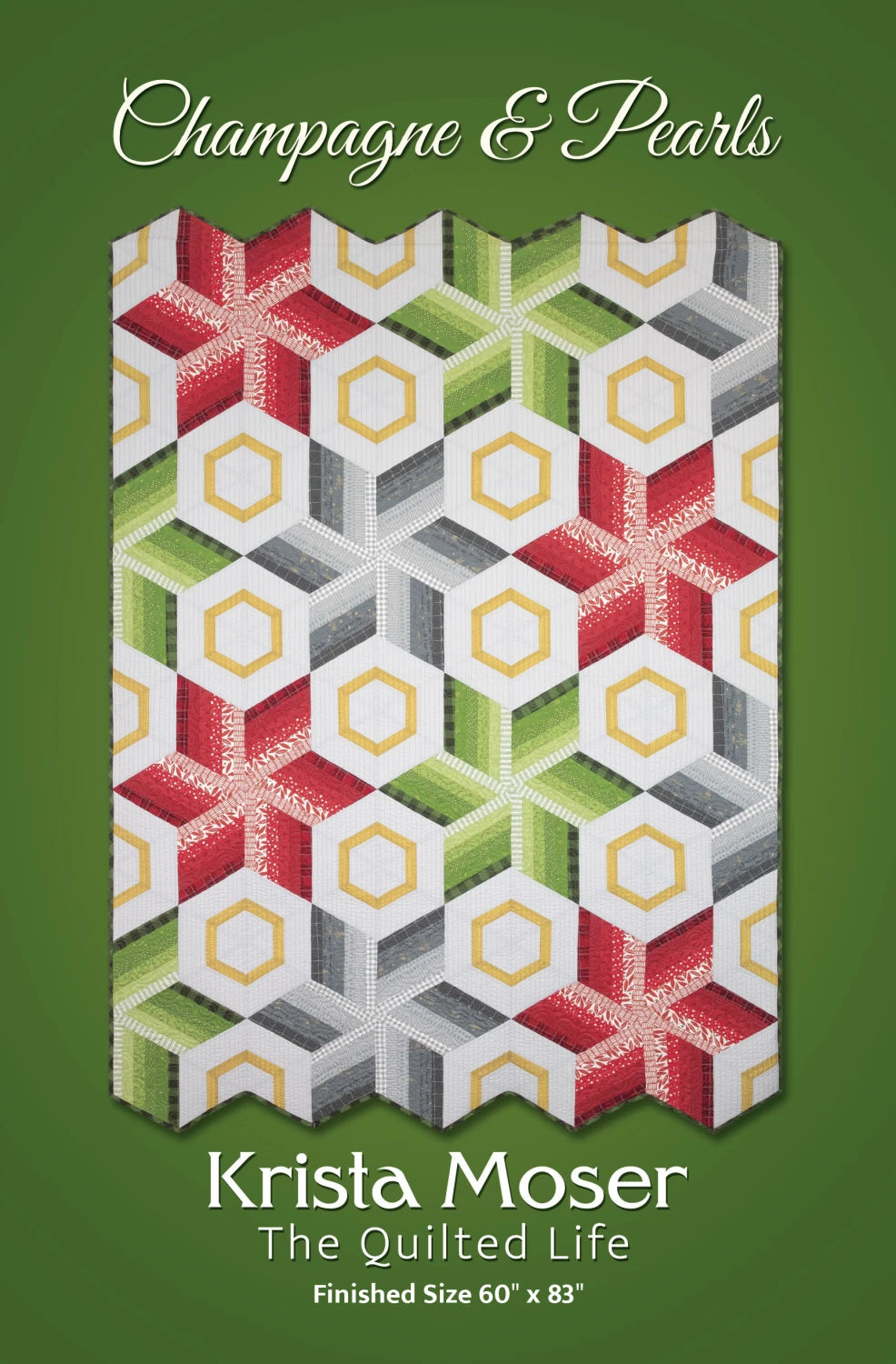 Champagne & Pearls Quilt Pattern - Krista Moser