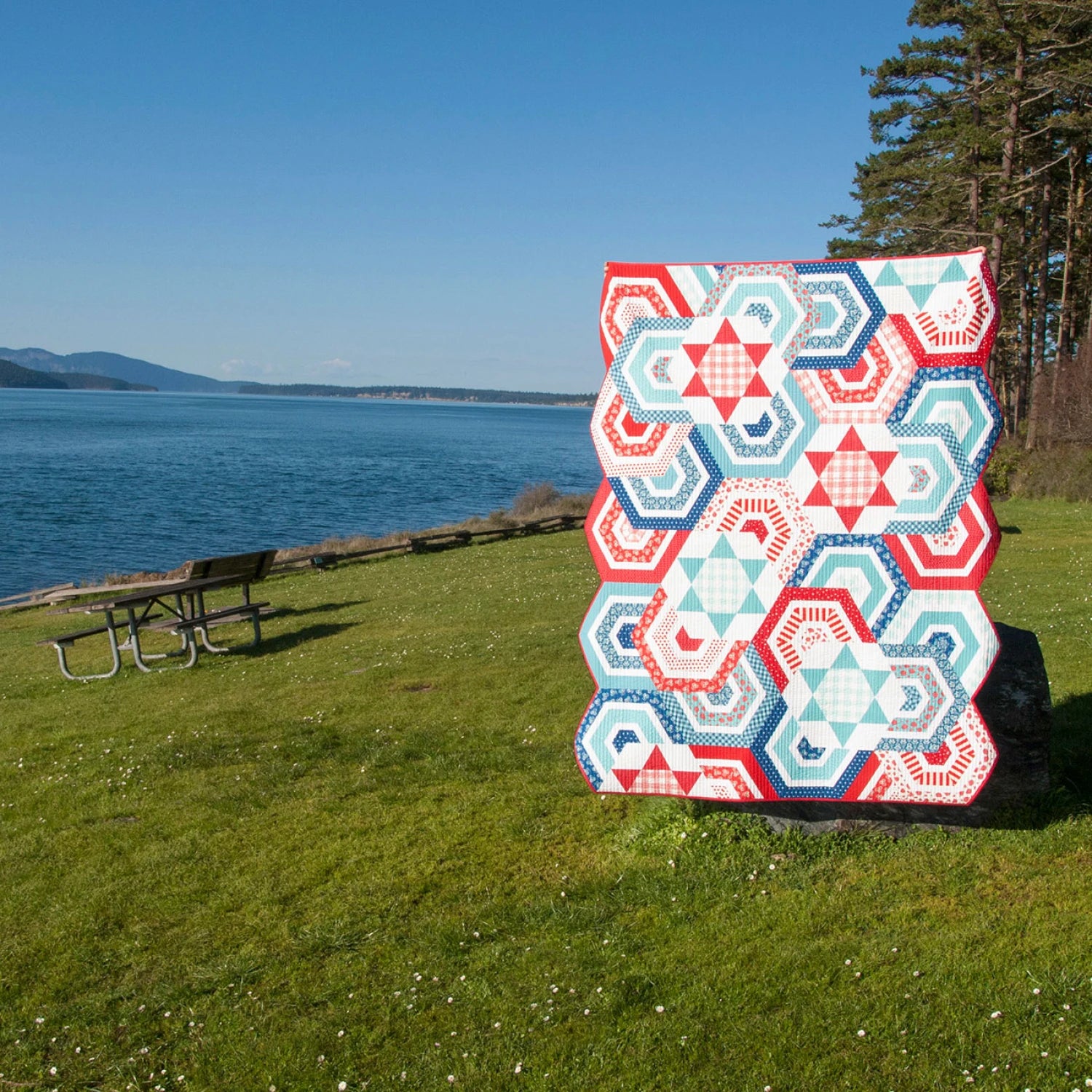 Summer Swag Quilt Pattern - Krista Moser