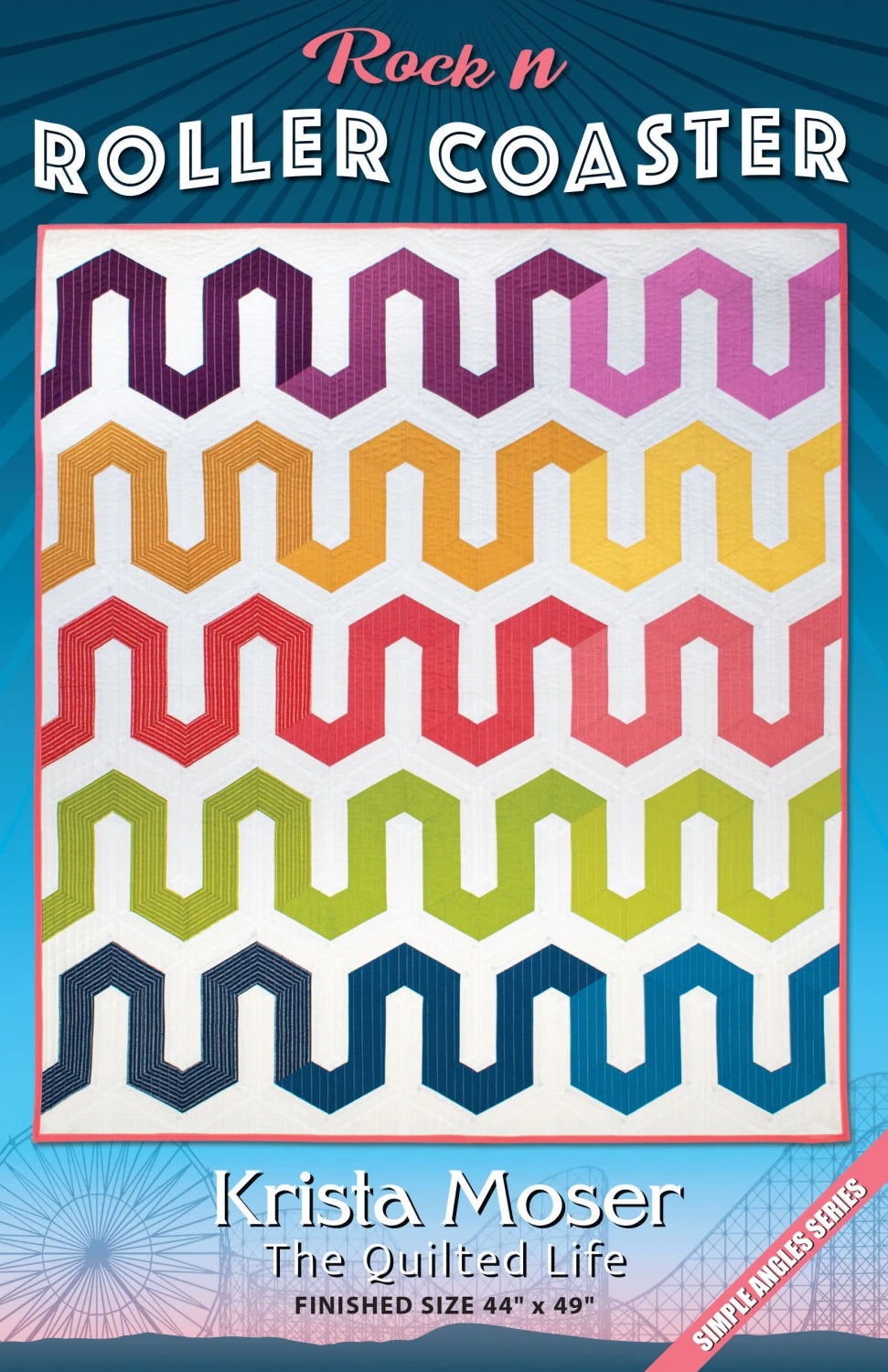 Rock N Roller Coaster Quilt Pattern - Krista Moser