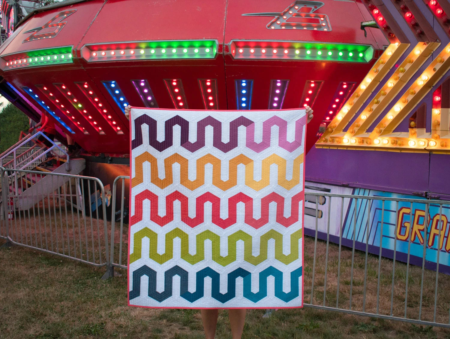 Rock N Roller Coaster Quilt Pattern - Krista Moser