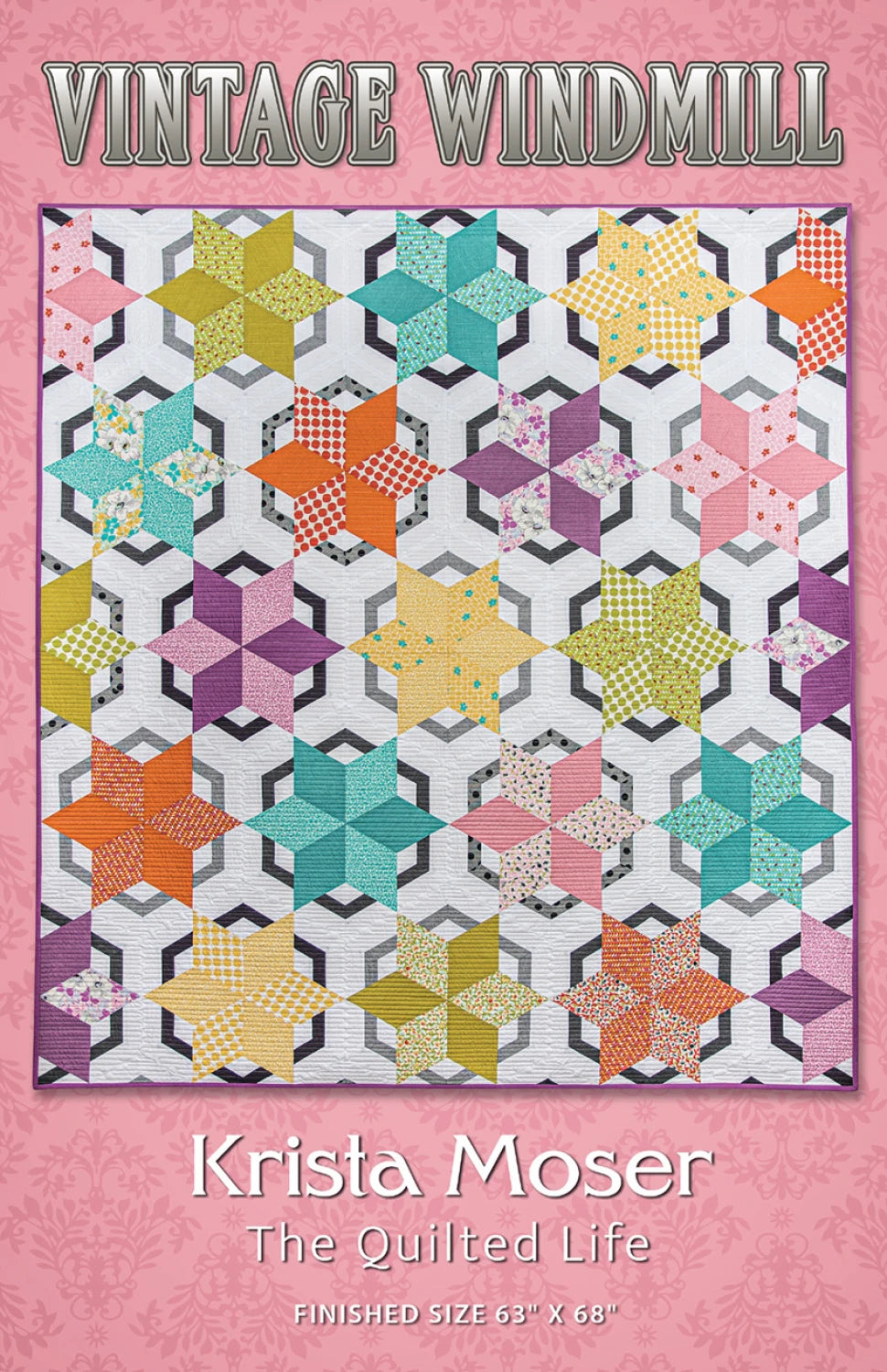 Vintage Windmill Quilt Pattern - Krista Moser