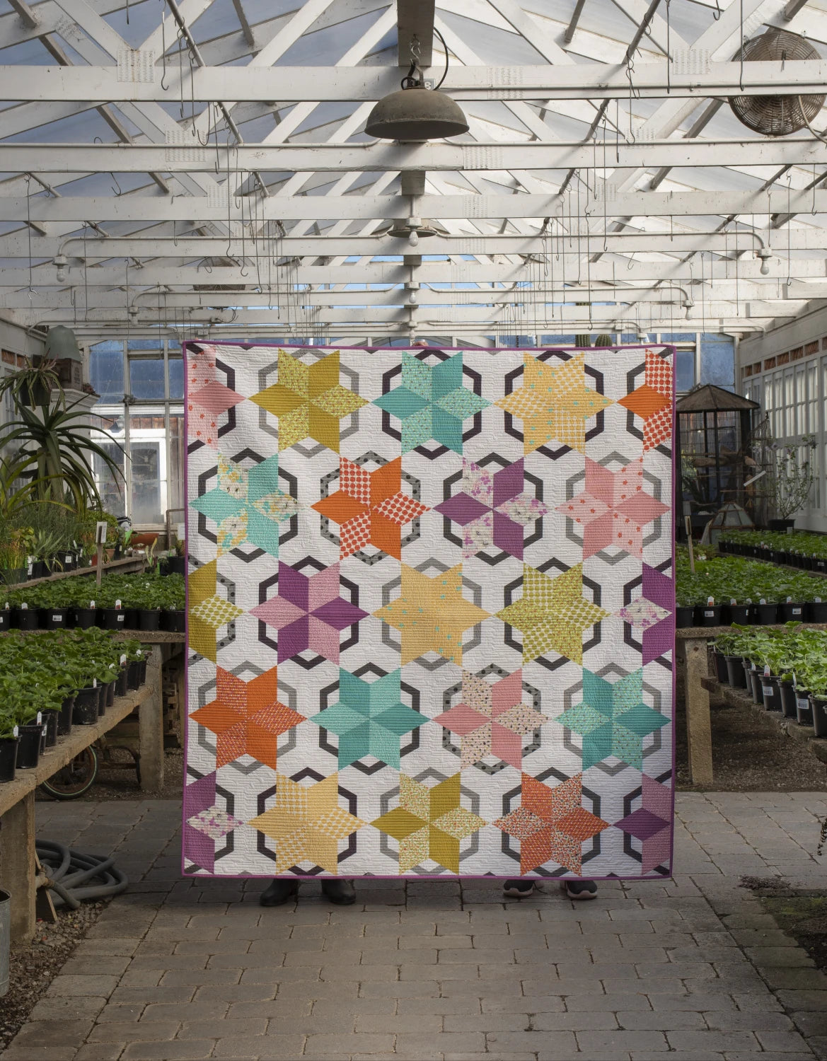 Vintage Windmill Quilt Pattern - Krista Moser