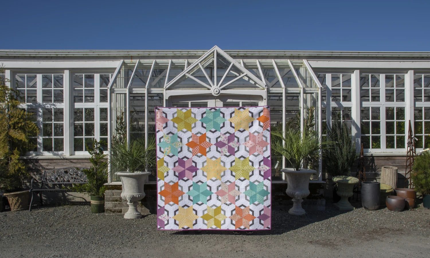 Vintage Windmill Quilt Pattern - Krista Moser