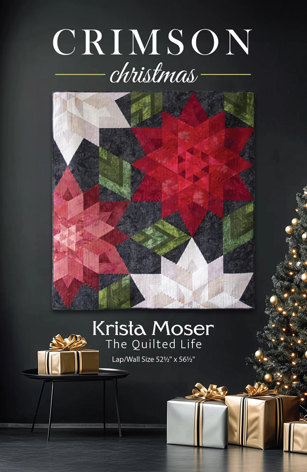 Crimson Christmas Quilt Pattern - Krista Moser