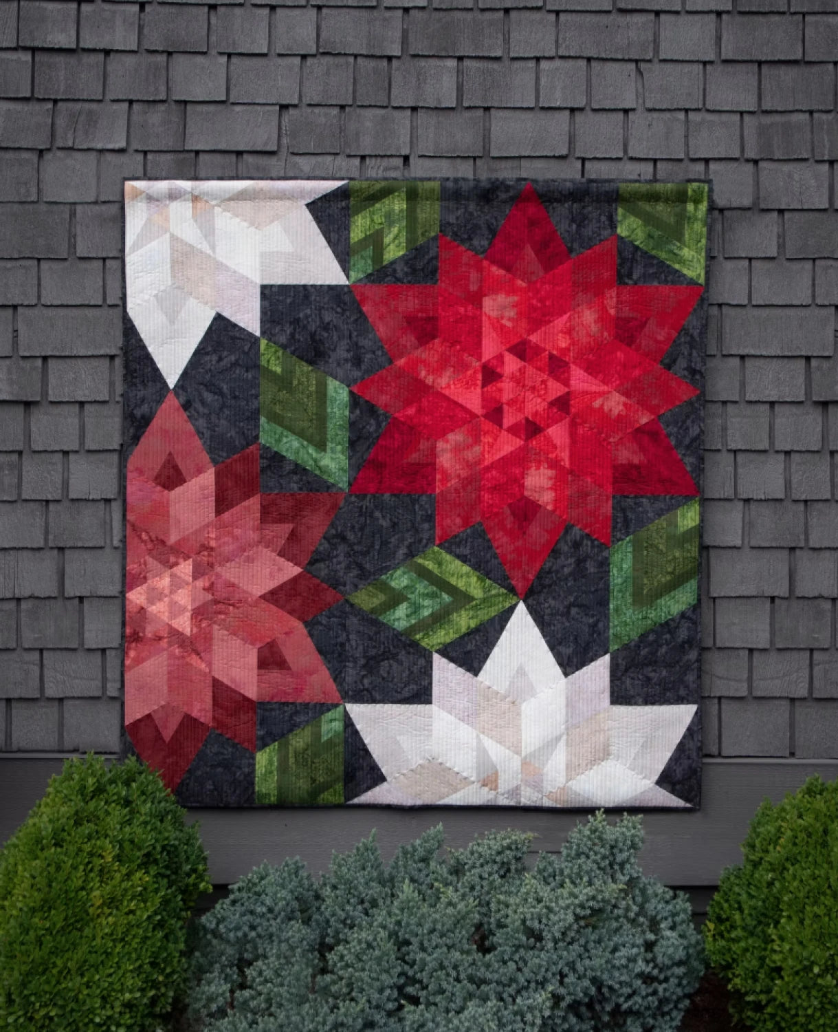 Crimson Christmas Quilt Pattern - Krista Moser